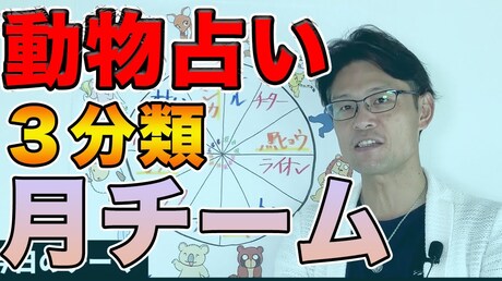 【どうぶつ占い 3分類編】月チームについて解説します