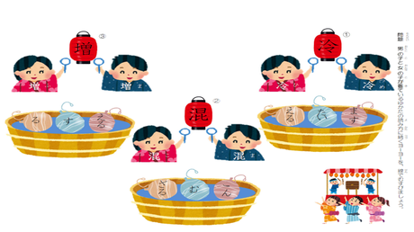 漢字の形・読み・意味の結びつき㊵ 【4～5年生】