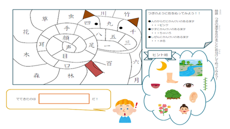 漢字の形・読み・意味の結びつき㊷ 漢字と意味（イメージ）を繋げる