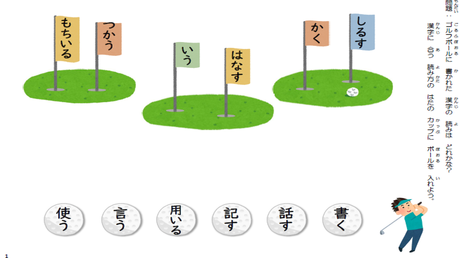 漢字の形・読み・意味の結びつき／４年生以上対象