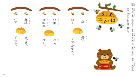 正しい助詞を使用する力③【は・で・に】