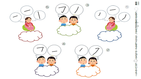 形を正しく書く力⑪ 線の組み合わせによる文字構成【カ行】