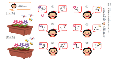 音から文字を思い出す力⑥ 間違えやすい上位19～24