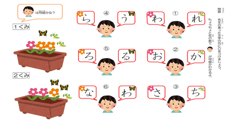 音から文字を思い出す力⑧ 間違えやすい上位31～36