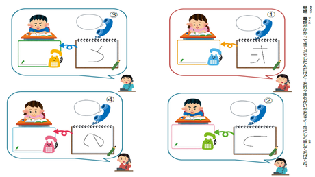 形を正しく書く力⑳ 誤って構成された文字の訂正③