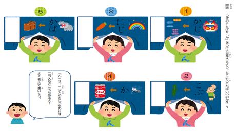 単語を正しく書く力(ひらがな)⑨ 撥音の位置を把握する練習