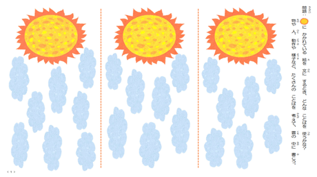 伝えるための語彙⑥ 絵について詳しく話す【空欄】