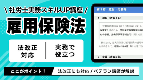 【SAMPLE】雇用保険法