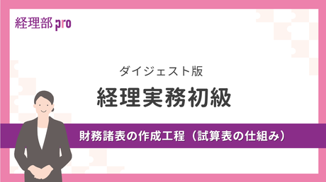 経理実務初級≪財務諸表ができるまで≫