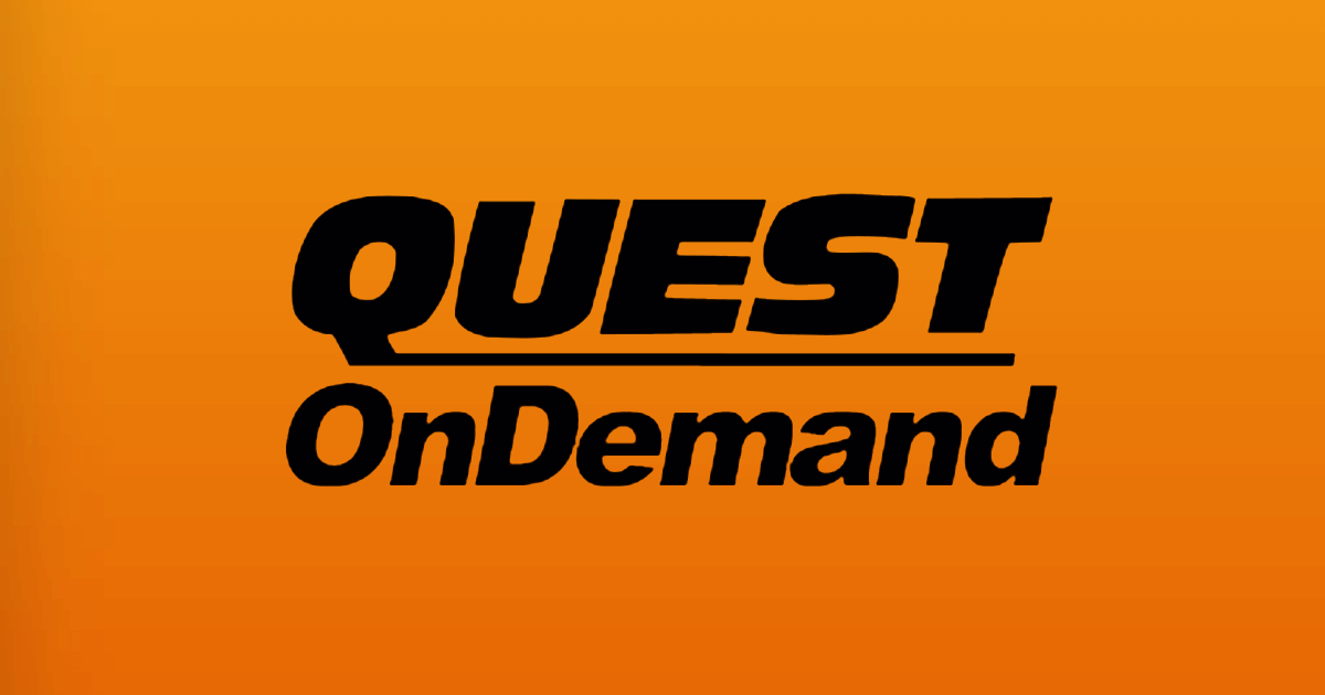 Sign in QUEST OnDemand